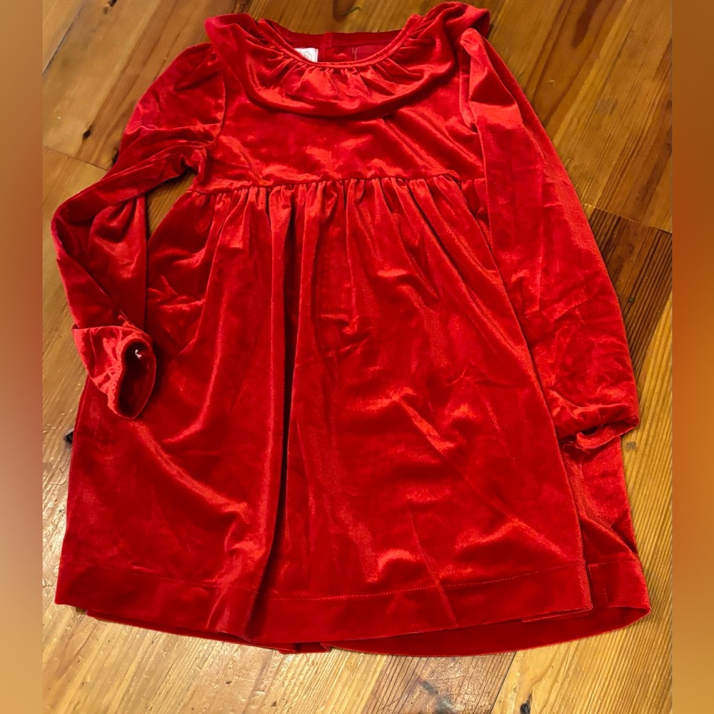 Mud Pie Red Velvet Dress
